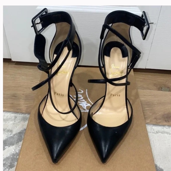 Christian louboitin Suzanne Heel size 8.5 120 mm - Picture 2 of 9